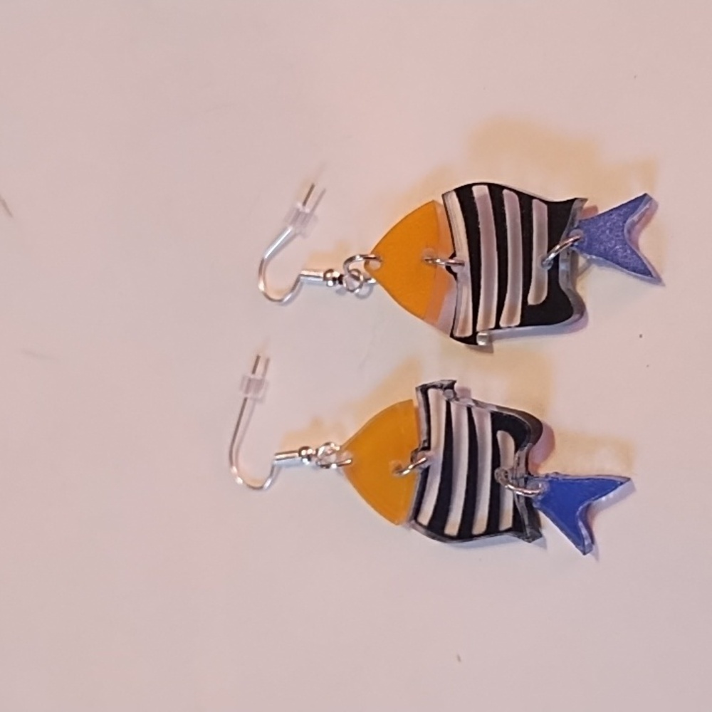 New Colorful Fish-Shaped Earrings